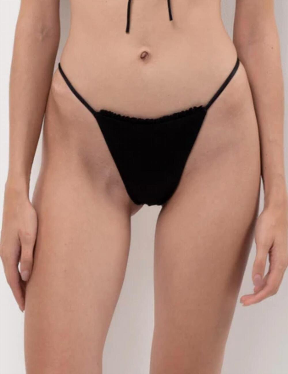 NEW BELLE ANNA women's aime bottom in black